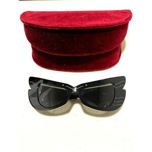 Gucci $1085 Hollywood Forever 0710 Butterfly Wing Mask GG710S Sunglasses NWT